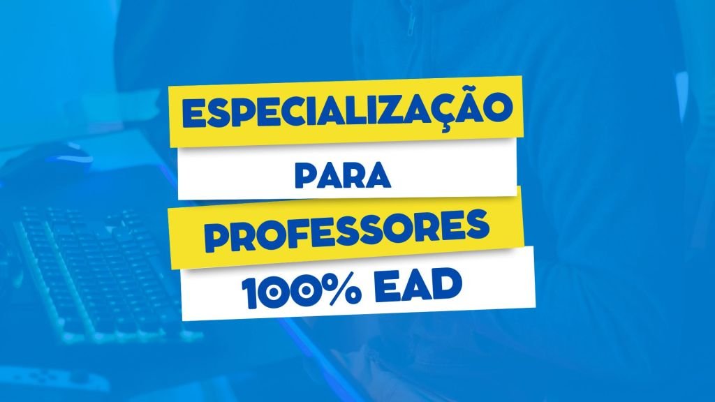 IFSC: 100 vagas abertas para Especialização 100% EAD para Professores