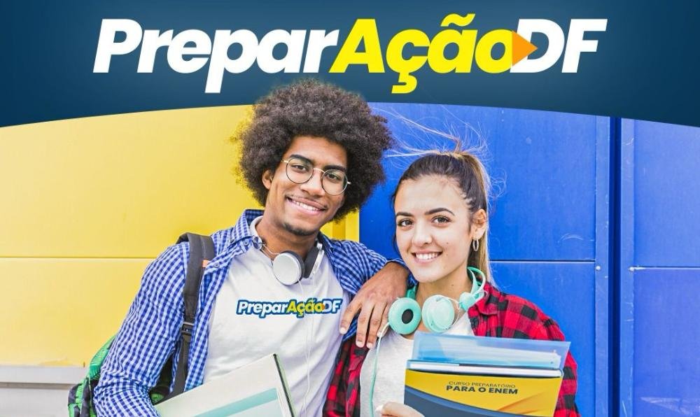 PRORROGADA A INSCRIÇÃO PARA OS CURSOS DO PROGRAMA PREPARAÇÃO DF, COM FOCO NO ENEM